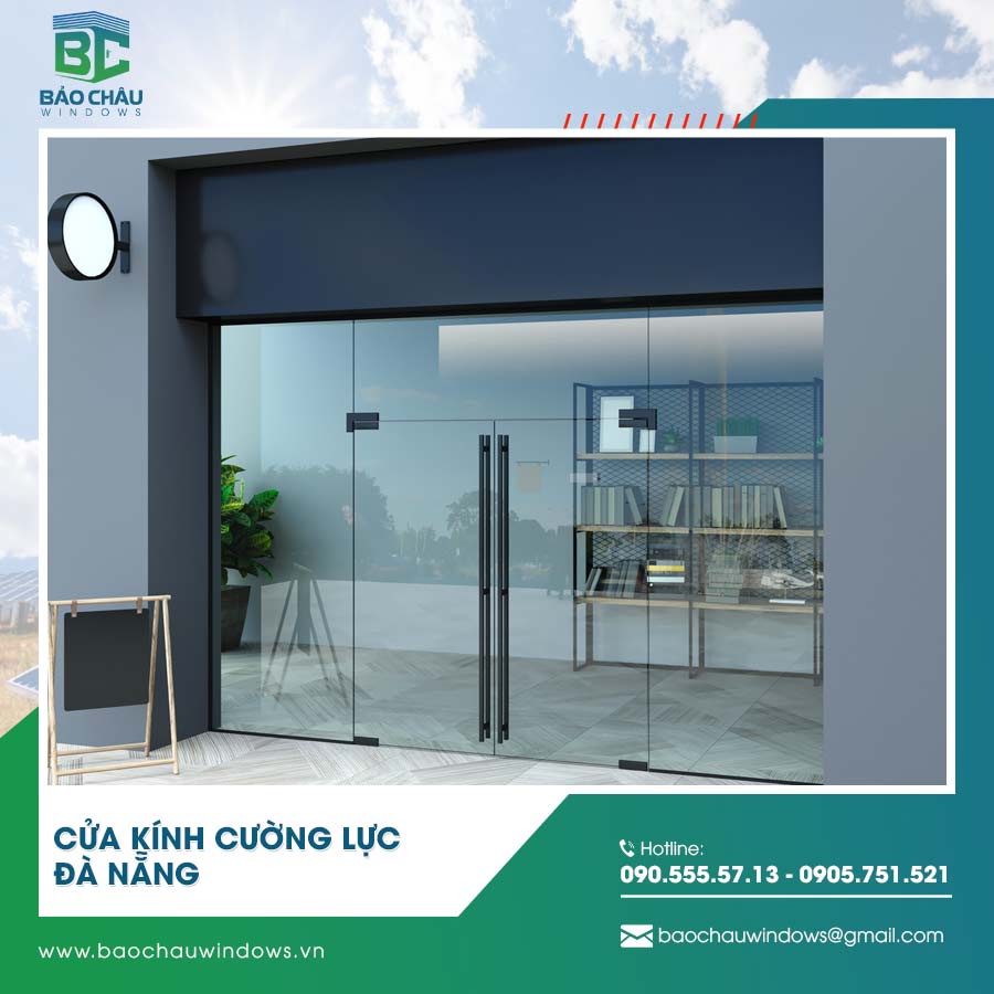 Cửa kính cường lực Đà Nẵng
