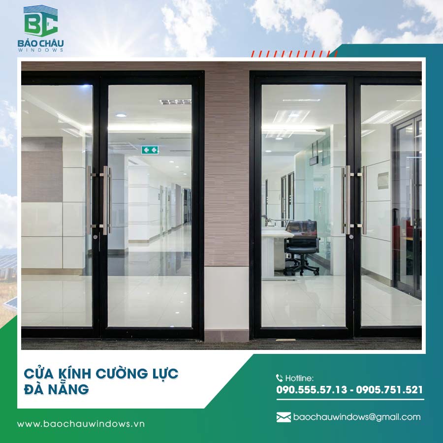Cửa kính cường lực Đà Nẵng