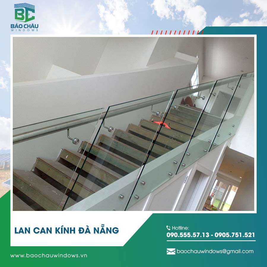 Lan can kính Đà Nẵng
