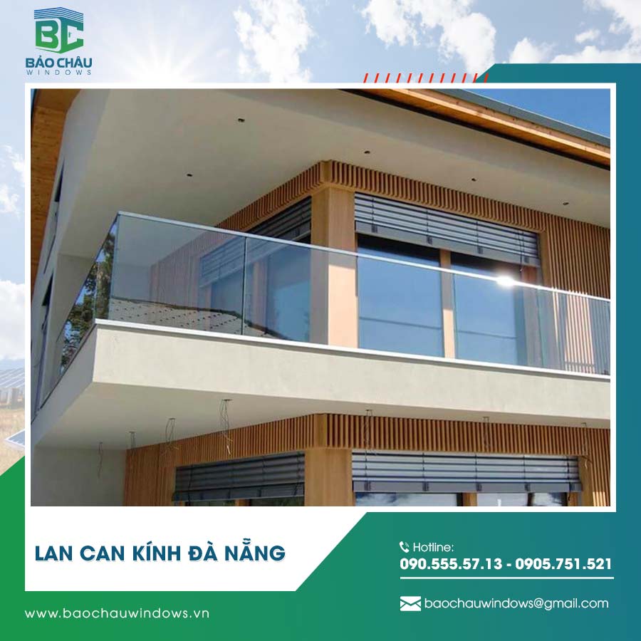 Lan can kính Đà Nẵng