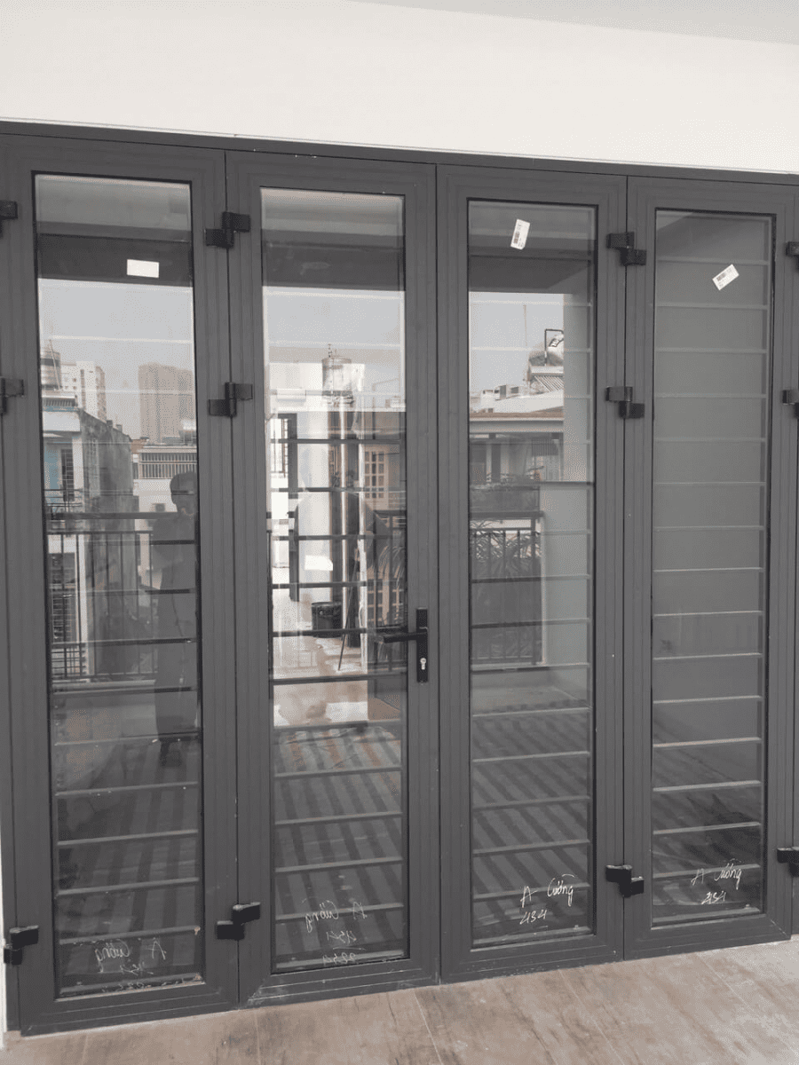 Cửa nhôm Xingfa theo từng hệ nhôm và kích thước